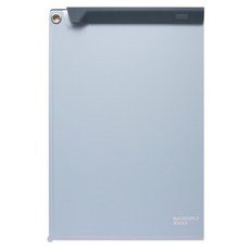 무라데스크 A4 마카롱 슬라이딩 클립보드, 블루, 1개