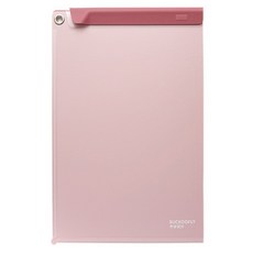 Muradesk A4馬卡龍滑動板夾, 1個, 粉紅色