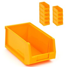 Promade 多用途零件盒 黃色, 10個