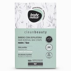 Clean Beauty 臉部除毛蜜蠟貼片, 1個