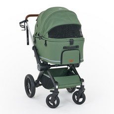 Not So Big Patrasche 提籃分離式豪華寵物推車, 1個, 大地卡其色