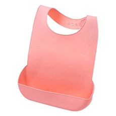 Daybyday 데이바이데이 성인용 방수 턱받이, 핑크, 1개