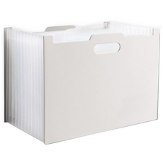 Aster 13格手風琴式文件夾 文件整理盒, 1個, 灰色