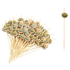 Daishu漢堡裝飾插, 1入, 100個