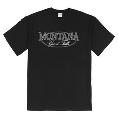 에어플레인 몬타나 릴렉스핏 20수 통기성 라운드 반팔 티셔츠