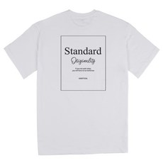 에어플레인 스탠다드 릴렉스핏 20수 통기성 라운드 반팔 티셔츠