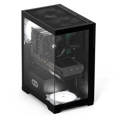 RIT 2024 미들타워 5616S 게이밍 데스크탑 라이젠5 라이젠 5000 시리즈 지포스 GTX 1660 SUPER, 블랙, 16GB, 512GB, WIN11 Home, RT-MTP00010