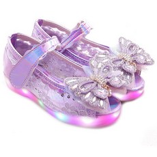 女童 Fresh Place LED 露趾涼鞋