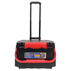 SAPA Miracle X 硬殼大容量拉桿釣魚工具箱, 紅色, 1個