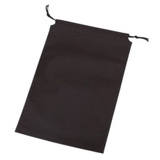907cc 防水不織布袋 15 x 20 cm, 黑色, 50個