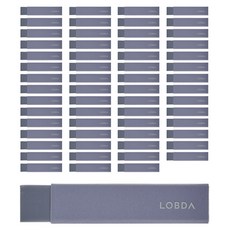 lobda 橡皮擦, 60個, 紫霧