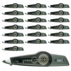 lobda 修正帶, 20個, 鼠尾草綠