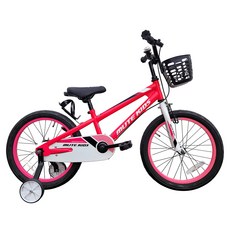 지오닉스 아동용 자전거 뮤트키즈 18, 핑크 + 화이트, 123cm, 1개