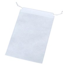 타포린 부직포 가방 대형 30 x 40 cm, 화이트, 50개