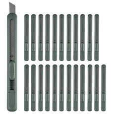 lobda 美工刀, 鼠尾草綠, 24個