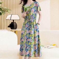 아뗄릭 허리스트링 엘리 원피스 14225 빅사이즈 포함