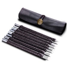 Kohimo 篆刻刀 篆刻工具 8件組 + 收納袋套組 4W057, 1套