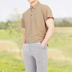 MINEFLOW 男款翻領高爾夫T恤 RM2402