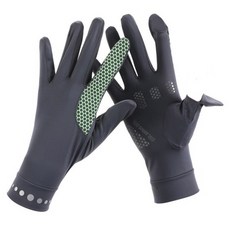 PEONIST 男士駕駛運動開車手套 雙手穿戴, 深灰色