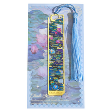 코히모 블라썸 금속 전통 압화 금장 납작 책갈피 4W102, 연꽃, 1개