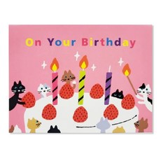 Hallmark 立體生日賀卡 817718, 混色, 1個