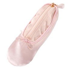 indi.k 芭蕾舞鞋造型筆袋收納包, 1個, 粉紅色