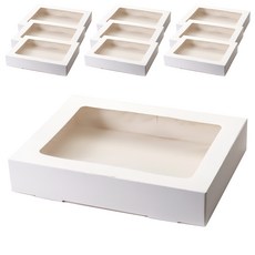 indi.k 長方形盒 3號, 白色, 10個