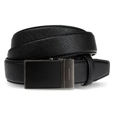 ESQUIRE 男士牛皮西裝皮帶 EXDSBA410BK