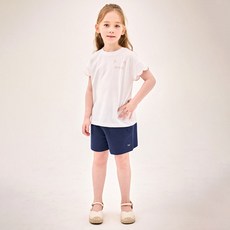 JELISPOON 女童貓咪波浪點綴上下套裝