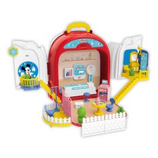 迪士尼米奇多功能醫生遊戲+手提箱+迷你模型三合一遊戲組, 混合色, 1個