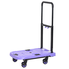 T-REX CASTER 平台式可折疊手推車 中型, 1個, 紫羅蘭色