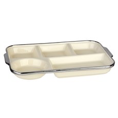 plala 銀線陶瓷餐盤, 1個, 奶油黃