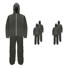 ANYGUARD Safety SB 兩件式工作服, 灰色, 5個