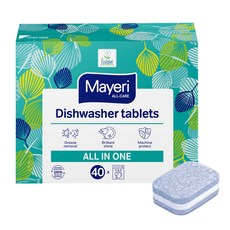 Mayeri 北歐多合一洗碗機專用洗碗錠 40入, 1個, 720g