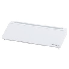 CopierLand 護樂美 G5 玻璃多功能記事收納架, 白色, 1個