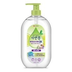 [비건라이프] 자연퐁 베이킹소다 파워 라임향 주방세제, 735ml, 1개