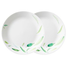 코렐 그린왈츠 원형접시 대, 화이트, 단품, 2개