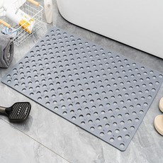 예소당 욕실 미끄럼방지 발매트, 그레이, 1개