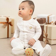 부베이비 유아용 프리미엄 밤부 우주복