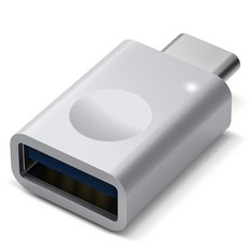 elago USB C 型筆記型電腦 LED 轉換轉接器, 銀, 1個