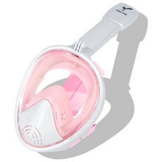 ITS LIFE 全罩式浮潛面罩 第三代, 蜜桃粉