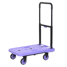 T-REX CASTER 平臺式折疊手推車 中型, 1個, 紫羅蘭色