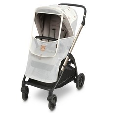 Manito 孩童通用款推車網眼防蚊罩, 1個, 熊