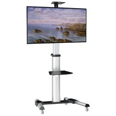 카멜마운트 이동식 회전형 상하 높이 각도 조절 셋탑박스 TV 스탠드 거치대 ASB72, ASB-72, 1개