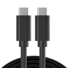 모노큐브 C타입-C타입 PD 초고속충전 케이블 100W / MONO-100W-CtoC2M, 1개, 블랙, 200cm