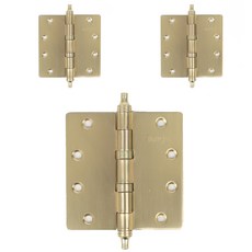 ALLGORR BamjinHardware門用5孔合頁釘, 3個