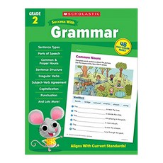 Success With Grammar Grade 2 Workbook, SCHOLASTIC