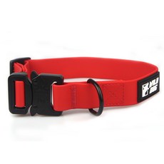 WILD DOG 狗狗防水金屬項圈, 1個, 紅色