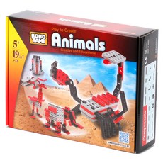 Robotami 動物塔米積木, 混合顏色, 1個