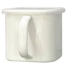 uh homedeco 附把手琺瑯儲物鍋 + 鍋蓋組, 白色, 1套